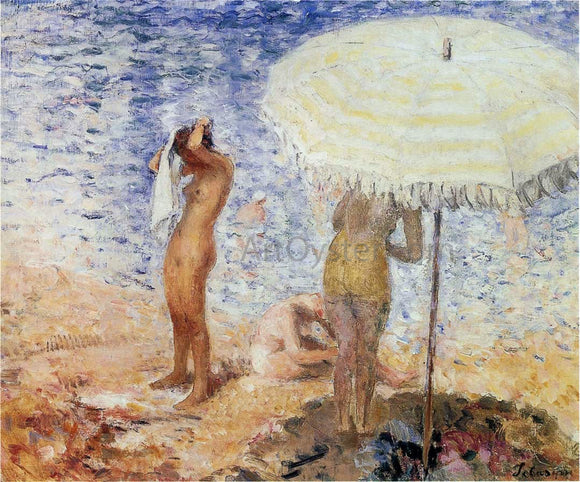  Henri Lebasque At the Beach - Art Print