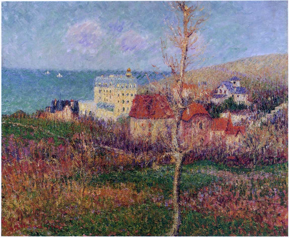  Gustave Loiseau At the Coast of Normandy - Art Print