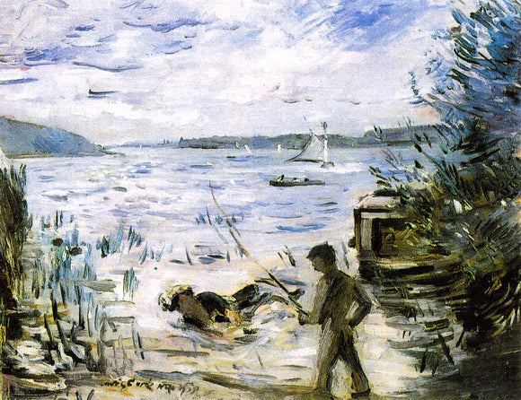  Lovis Corinth At the Muritzsee - Art Print