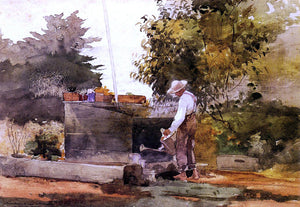  Winslow Homer At the Well - Art Print