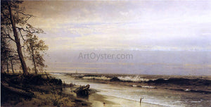  William Trost Richards Atlantic City Shoreline - Art Print