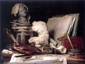  Anne Vallayer-Coster Attributes of Painting, Sculpture, and Architecture - Art Print