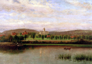  Olof Grafstrom Augustana College in the 1890's - Art Print