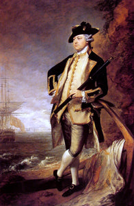  Thomas Gainsborough Augustus John, third Earl of Briston - Art Print