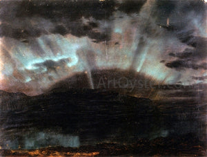  Frederic Edwin Church Aurora Borealis, Mt. Desert Island, from Bar Harbor, Maine - Art Print