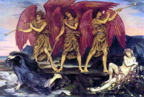  Evelyn De Morgan Aurora Triumphans (also known as Dawn) - Art Print