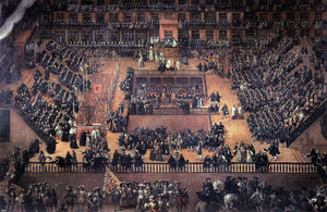  Francisco Rizi Auto-da-fe on Plaza Mayor, Madrid - Art Print