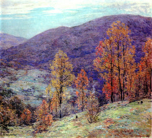  Willard Leroy Metcalf Autumn Glory - Art Print