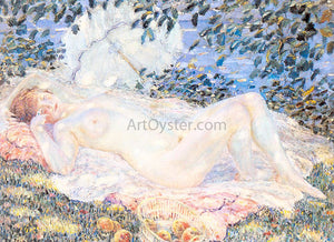  Frederick Carl Frieseke Autumn - Art Print