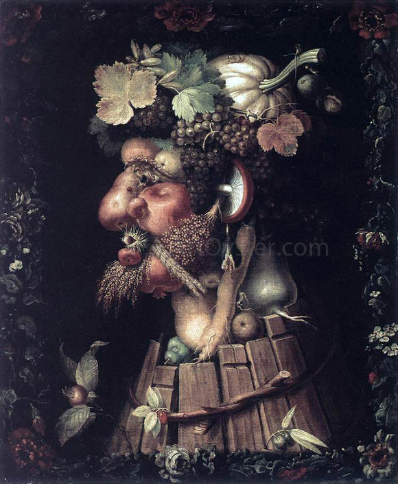  Giuseppe Arcimboldo Autumn - Art Print