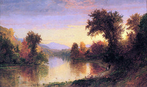  Jasper Francis Cropsey Autumn by the River - Art Print
