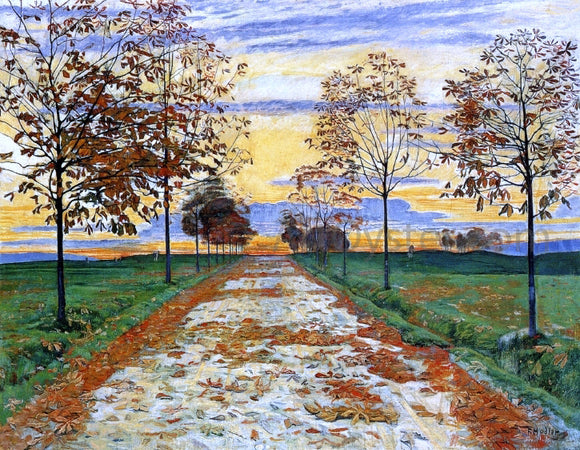  Ferdinand Hodler Autumn Evening - Art Print