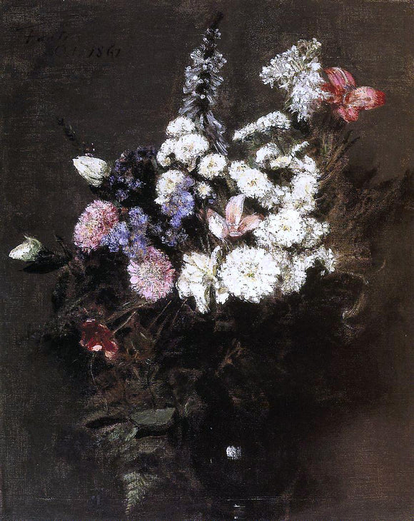  Henri Fantin-Latour Autumn Flowers - Art Print