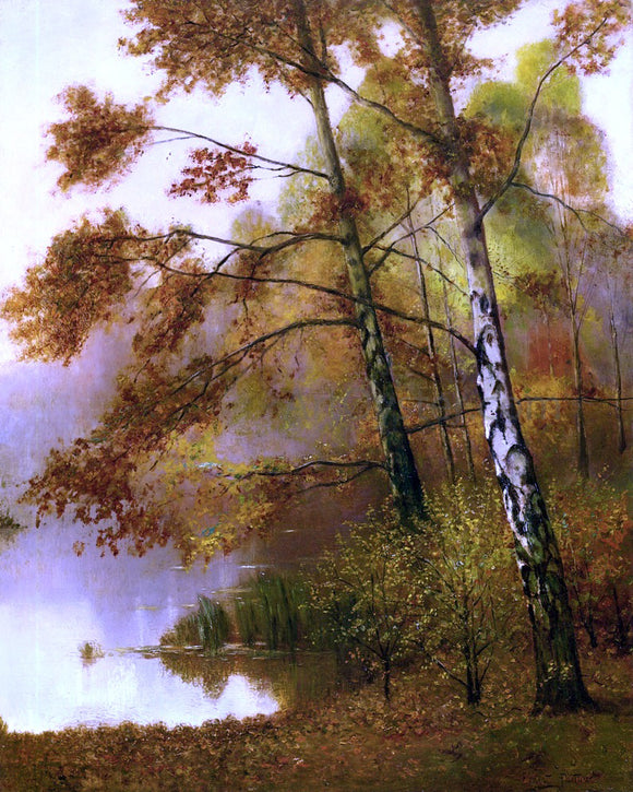  Ernest Parton Autumn in Connecticut - Art Print