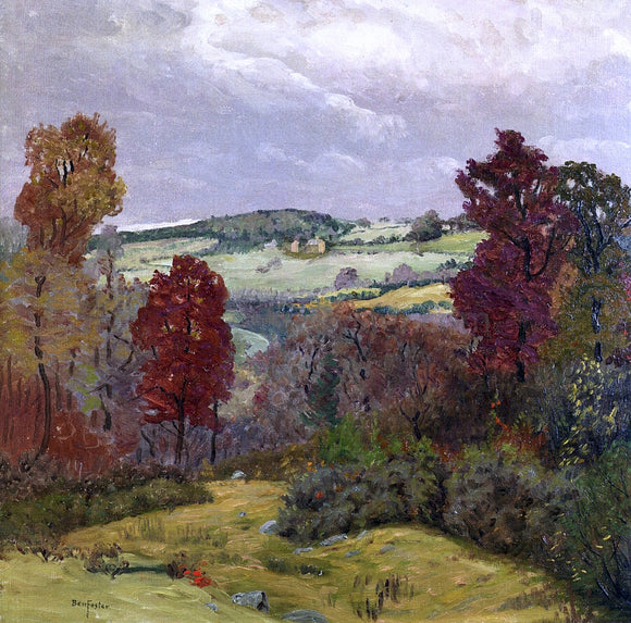  Ben Foster Autumn in New England - Art Print