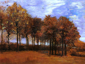  Vincent Van Gogh Autumn Landscape - Art Print