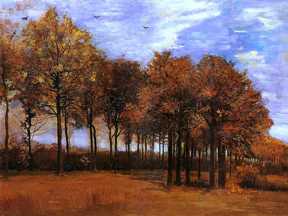  Vincent Van Gogh Autumn Landscape - Art Print