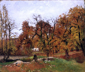  Camille Pissarro Autumn Landscape, near Pontoise (also known as Autumn Landscape, near Louveciennes) - Art Print
