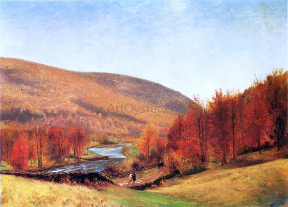  Thomas Worthington Whittredge Autumn Landscape, Vermont - Art Print