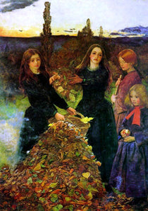  Sir Everett Millais Autumn Leaves - Art Print