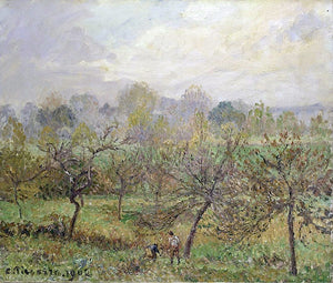  Camille Pissarro Autumn, Morning Mist, Eragny-Sur-Epte - Art Print