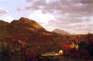  Frederic Edwin Church Autumn on the Hudson - Art Print