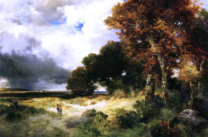  Thomas Moran Autumn, Peconic Bay, Long Island - Art Print