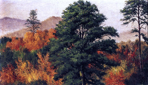  William Aiken Walker Autumn Scene in the North Carolina Mountains - Art Print