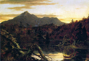  Thomas Cole Autumn Twilight: View of Copway Peak (also known as Mount Chocorua, New Hampshire) - Art Print