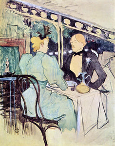  Henri De Toulouse-Lautrec Aux Ambassadeurs, Gens Chics - Art Print