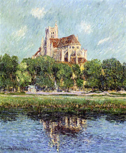  Gustave Loiseau Auxerre Cathedral - Art Print