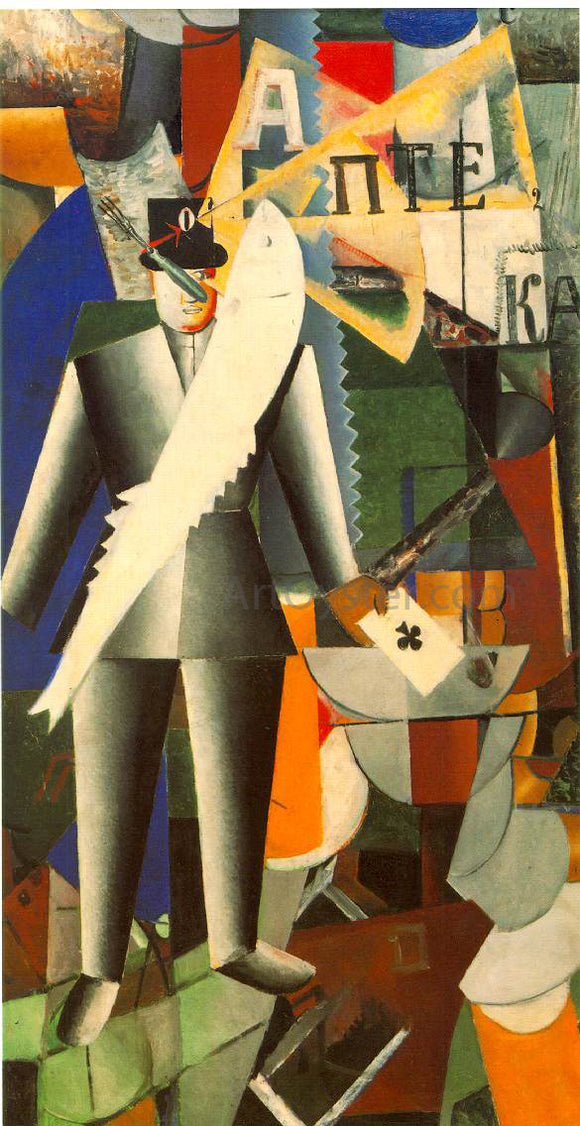  Kazimir Malevich Aviator - Art Print