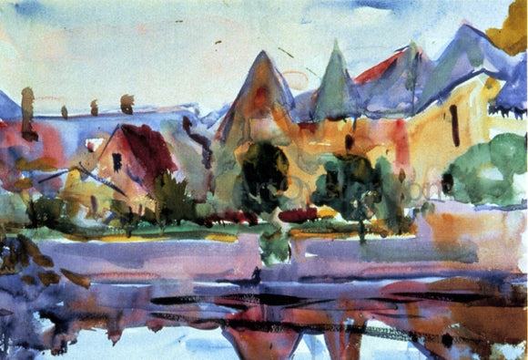  Charles Webster Hawthorne Azay-le-Rideau - Art Print