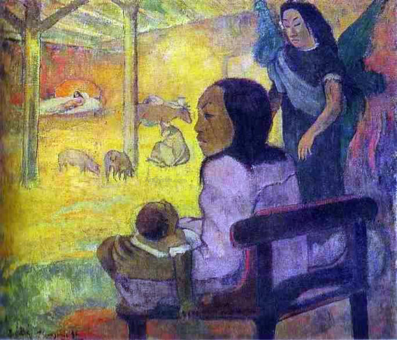  Paul Gauguin Baby (also known as The Nativity) - Art Print