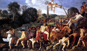  Moyses Matheusz Van Uyttenbroeck Bacchanal - Art Print