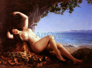  Paul Merwart Bacchante Aux Raisins - Art Print