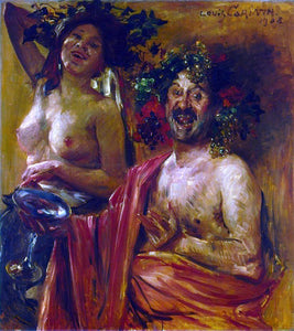  Lovis Corinth Bacchantenpaar - Art Print