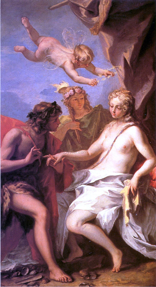  Sebastiano Ricci Bacchus and Ariadne - Art Print