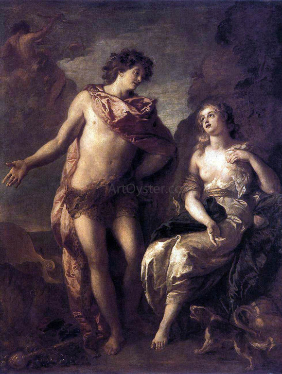  Charles De la Fosse Bacchus and Ariadne - Art Print