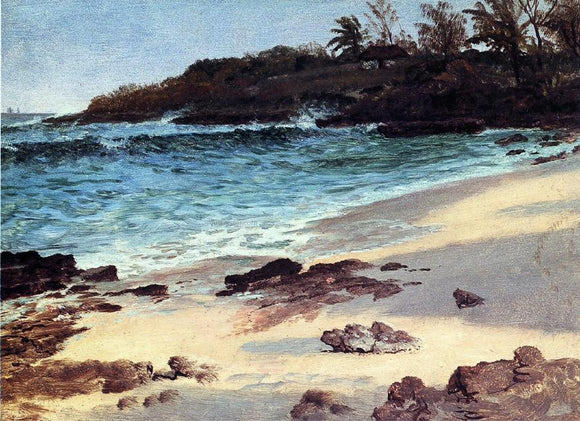  Albert Bierstadt Bahama Cove - Art Print