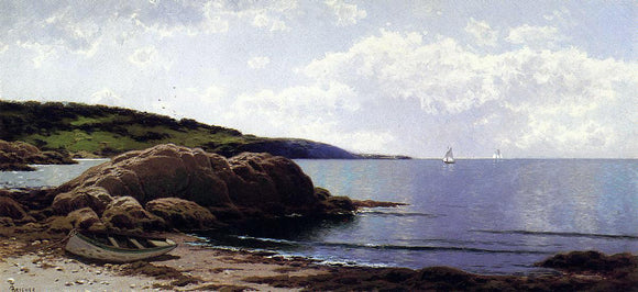  Alfred Thompson Bricher Baily's Island, Maine - Art Print