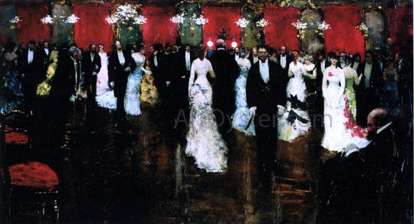  Jean-Georges Beraud Bal a la Prasidence - Art Print