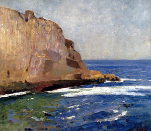  Emil Carlsen Bald Head Cliff, York, Maine - Art Print