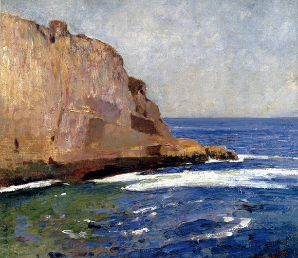  Emil Carlsen Bald Head Cliff, York, Maine - Art Print