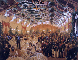  Mihaly Zichy Ball in Honour of Alexander II - Art Print