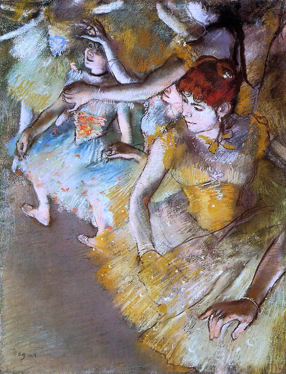  Edgar Degas Ballet Dancers on the Stage - Art Print
