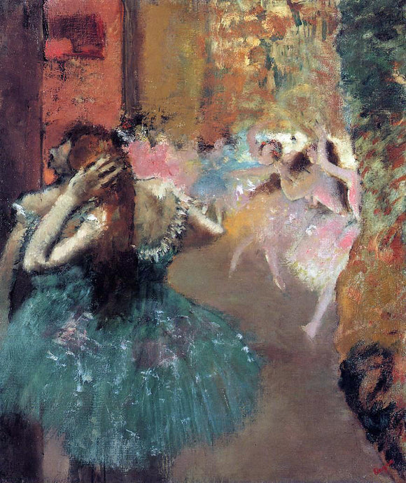  Edgar Degas Ballet Scene - Art Print