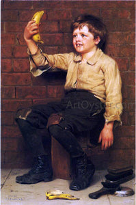  John George Brown Banana Boy - Art Print