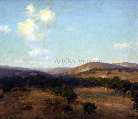  Julian Onderdonk Bandera Hills - Art Print