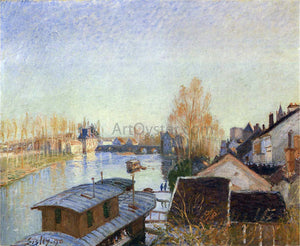  Alfred Sisley Banks of the Loing near Moret - Art Print